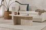 Hanah Home Orba - Travertino Mesa de Café
